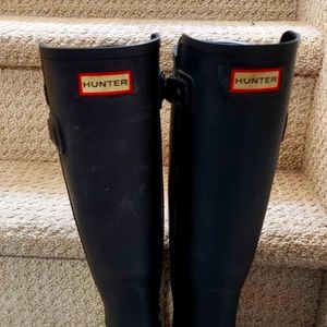 Hunter knee high boots